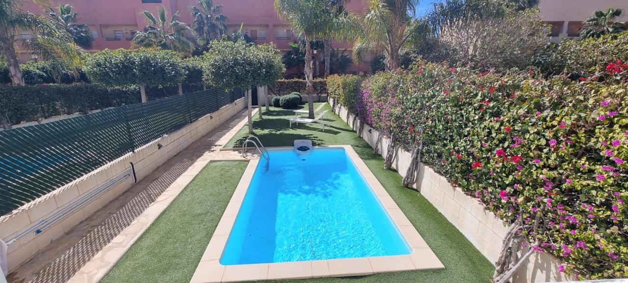 Homes Of Spain, Apartamentos Paraiso Vera Playa, Ed Nuku Hiva, Bajo W Con Jardin Y Piscina Privada A Pie De Playa, Wifi Playas de Vera Exterior foto